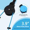Fanwer Shoulder Pulley for Physical Therapy, Over The Door Pulley for Shoulder Rehab, Overhead Arm Exercise Pulleys for Rotator Cuff Recovery, Frozen Shoulder, Workout Pulley System for Home Gym view 3