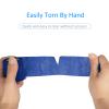 12Pcs 2x 5 Yards Self Adhesive Bandage Wrap Elastic Bandage Wrap Self Adherent Cohesive Wrap Bandages for Wrist Ankle Vet Tape for Dogs Athletic Swelling Sprains Tape Grip Cover (Blue) view 4