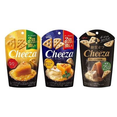 "Cheeza" Assortment 1.4oz 3types Japanese snack Ninjapo