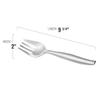Disposable Plastic Serving Cutlery, Flatware Set, Dinnerware for Wedding, Birthday Party & Other Occasions (Clear, Cutlery Set (150 Guests)) view 3