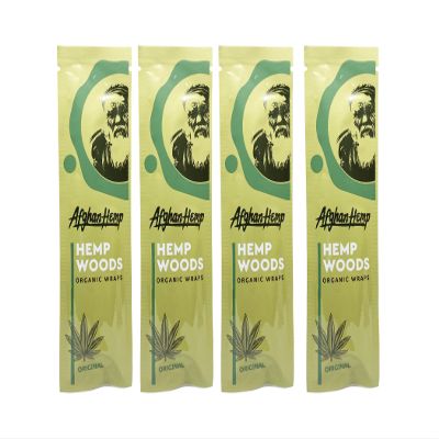 Afghan Hmp Brand Original Wraps - 4 Pouches with 2 Wraps per Pouch (8 Total)