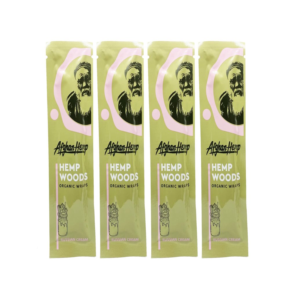Afghan Hmp Brand - Premium Wraps - 4 Pouches with 2 Wraps per Pouch (8 Total)