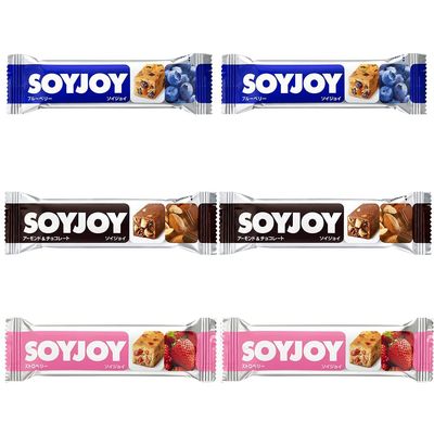SOYJOY Assortment 0.9oz 3Types 2pcs Japanese Snack Ninjapo