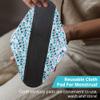 7pcs Set 1 pc Mini Wet Bag +6pcs Absorbent Reusable Sanitary Pads/Washable Cloth Menstrual Pads(Autumn,S) view 4
