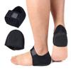 1 Pair Gel Heel Cups Heel Pain Relieve-Anti Slip Heel Protector Heel Cushion Pad for Heel Tingling (Black, S: US Women`s 6-9) view 1