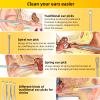 9 Pcs Ear Pick Earwax Removal Kit, Ear Cleansing Tool Set, Ear Wax Removal Tool, Ear Curette Ear Wax Remover Tool with a Cleaning Brush and Storage Box, Medical Grade, for Children and Adults,Silver view 2