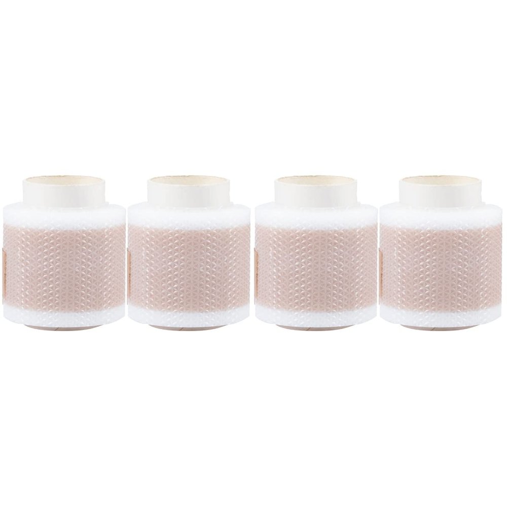 SOLUSTRE 4pcs Gel Scar Patches Skin Tone Concealer Stickers for Scar Repair Softening of Pain Adhesive