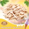 500 Packs Mini Wooden Spoons 3.74 Inches Tasting Spoons Disposable Mini Square End Ice Cream Wooden Spoons Wood Mini Taster Spoons Gelato Spoons Disposable for Crafts Ice Creams Sampling Tasting view 3