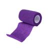 Elastic Self-Adhesive Medical Wrap Bandage Purple for Athletes Compression Support for Injuries and Use view 3