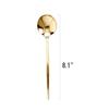 300-Pack Shiny Gold Plastic Dinner Spoons - 8.1 Inch Heavy-Duty Disposable Spoons, Elegant BPA-Free and Recyclable Flatware, Perfect for Weddings, Parties, Soups, and Desserts, Bulk Cutlery Set view 2