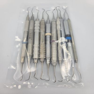 10 Pack of Premium Brand Quality, Refinished Professional Metal Dental Picks, Assorted