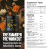 Ambrosia Kinetic - Organic Pre Workout Powder | Mushroom-Enhanced Natural Pre Workout | Nootropic Superfood Powder for Clean Energy, Focus, Recovery | 24 Servings | Blue Raspberry view 2
