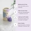 Saalt Soft Menstrual Cup  Reusable Period Cup  Made for Comfortable, Leak-Free Protection Up to 12 Hours  BPA & Latex Free  Includes Cup & Carry Bag (Regular, Mountain Iris) view 4