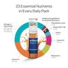 Orthomol Vital M  Daily Multivitamin for Men, Vitamins A, B, C, D3, E, K, Zinc, Iodine & Omega-3, Supports Energy, Vitality, Immune Health & Metabolism, 7-Day Supply, Liquid+ Capsules Supplement view 2