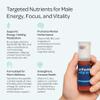 Orthomol Vital M  Daily Multivitamin for Men, Vitamins A, B, C, D3, E, K, Zinc, Iodine & Omega-3, Supports Energy, Vitality, Immune Health & Metabolism, 7-Day Supply, Liquid+ Capsules Supplement view 4