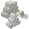 [16 Pack-3" x5Yards] MINGYUE Self Adhesive Bandage Wrap,Athletic Tape,Sports Tape,Wrist and Ankle Wrap Tape,Cohesive Bandage for Vet Tape(White) view 1
