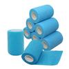[8 Pack-3" x5Yards] MINGYUE Self Adhesive Bandage Wrap,Athletic Tape,Sports Tape,Wrist and Ankle Wrap Tape,Cohesive Bandage for Vet Tape(Light Blue) view 1
