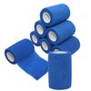 [8 Pack-3" x5Yards] MINGYUE Self Adhesive Bandage Wrap,Athletic Tape,Sports Tape,Wrist and Ankle Wrap Tape,Cohesive Bandage for Vet Tape(Blue) view 1