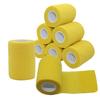 [8 Pack-3" x5Yards] MINGYUE Self Adhesive Bandage Wrap,Athletic Tape,Sports Tape,Wrist and Ankle Wrap Tape,Cohesive Bandage for Vet Tape(Yello) view 1