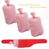 Neck hot Water Bottle with Cover Soft Waist Cover,Body hot Water Bottle Hot Water Bag for Neck and Shoulder, Back, Legs,Waist Warm (Color : Brown) view 3