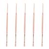 5pcs Ear Cleaning Tool Sturdy Dual-Head Spring Ear Spoons Ergonomic Design Durable Convenient for Home Use view 1