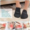 Foot Ice Pack for Toes,Reusable Gel Ice Pack for Hot and Cold Therapies,Flexible Cold Pack for Foot Tendonitis, Plantar Fasciitis, Swelling, Sprained, Post-Surgery Recovery 1 Pair view 3