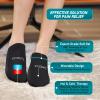 Foot Ice Pack for Toes,Reusable Gel Ice Pack for Hot and Cold Therapies,Flexible Cold Pack for Foot Tendonitis, Plantar Fasciitis, Swelling, Sprained, Post-Surgery Recovery 1 Pair view 4
