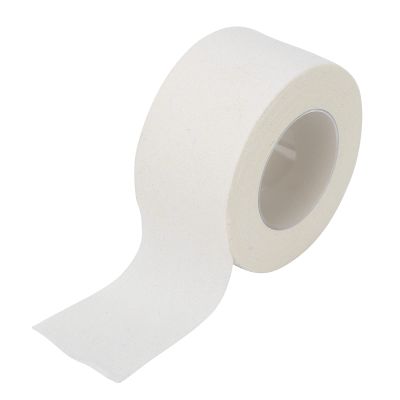Catheter Fixation Tape, Soft Adhesive Wrap Tape Multifunction with 2 Different Sizes for Heavy Dressings Needles, Catheters(White 2.5cm*5m (1 roll))