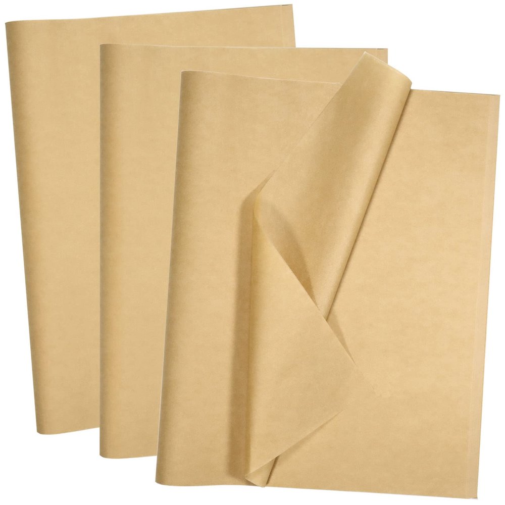 100 Sheets Kraft Tissue Paper Artdly 14 x 20 Inches Kraft Wrapping Paper Bulk for Weddings Birthday DIY Project Christmas