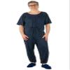 Ovidis Dementia Clothes - Alzheimers Anti-Strip Jumpsuit with Back-Zipper for Elderly Men - Bobby Navy M view 1