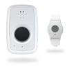 ADT - On-The-Go Mobile Medical Alert System for Seniors - GPS Capabilities, Included Waterproof Wearable Panic Button, 24/7 U.S. Based Monitoring (White Wristband) view 1