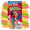 2025 Kellogg's Cereal Straws Froot Loops Edible Breakfast Straw Alternatives for Milk, 90's Childhood Nostalgic Treat, Cereals for Kids, 18 Count view 1