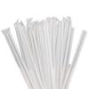 Jumbo Clear Milkshake Straws Individually Wrapped, 100 Pack, Extra Wide Smoothie 0.47" Disposable Fat Boba Tea Straw, BPA Free, Extra Durable Restaurant Quality - by DuraHome view 1