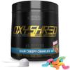 EHP Labs OxyShred Hardcore Super Dosed Pre Workout Powder - Preworkout Powder with L Glutamine & Acetyl L Carnitine, Energy Boost Drink - 275mg of Caffeine - Sour Crawlies, 40 Servings view 1