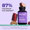 HUM Fan Club Menopause Probiotic Supplement, Estrogen Free Menopause Supplements for Women, Non Hormonal, Supports Energy & Hot Flashes, Grape Seed Extract & Siberian Rhubarb, 30 Vegan Capsules view 3