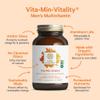 PURE SYNERGY VitaMinVitality | Natural Multivitamin for Men | Mens Daily Multivitamin Made with Organic Whole Foods | for Energy, Stress, and Immune Support (60 Tablets) view 3
