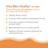 PURE SYNERGY VitaMinVitality | Natural Multivitamin for Men | Mens Daily Multivitamin Made with Organic Whole Foods | for Energy, Stress, and Immune Support (60 Tablets) view 4