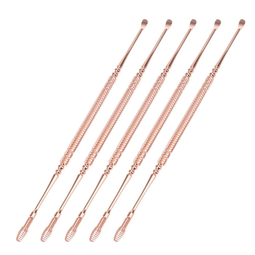 5pcs Ear Spoon Ear Cleaner Removal Tool Sturdy Spoon Home Cleaner