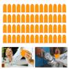 100pcs -Skid Finger Sleeves Thickened Caps for Reusable Easy to Clean for Gaming and High-Temperature Tasks view 2