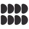 12pairs Non- Protective Sole Pads for Shoes -Skid Stickers to Grip and Reduce Noise for High Heels and Everyday Footwear Black view 1