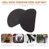 12pairs Non- Protective Sole Pads for Shoes -Skid Stickers to Grip and Reduce Noise for High Heels and Everyday Footwear Black view 2