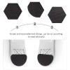 12pairs Non- Protective Sole Pads for Shoes -Skid Stickers to Grip and Reduce Noise for High Heels and Everyday Footwear Black view 4