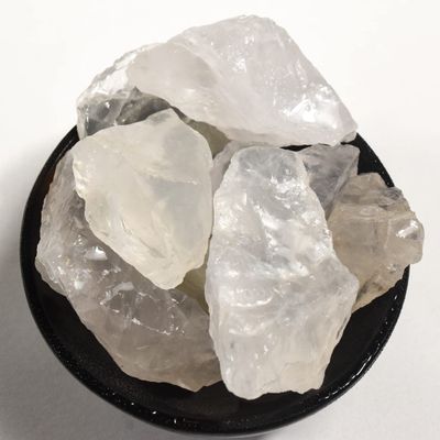 30PCs Clear White Girasol Rough Stones Natural Sparkling Translucent "Moon Opal" Gemstone Crystal Mineral Raw Specimens - Madagascar