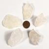 30PCs Clear White Girasol Rough Stones Natural Sparkling Translucent "Moon Opal" Gemstone Crystal Mineral Raw Specimens - Madagascar view 2