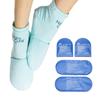NatraCure Cold Therapy Socks and Extra Gel Packs Bundle - Size: S/M view 1