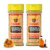 Chicken & Waffles Seasoning Topper Mix, 2 Bottles by Flavor God - Premium All Natural & Healthy Spice Blend for Chicken, Pasta & Vegetables - Kosher, Low Sodium Great Flavor Spices and Seasoning Gift view 1