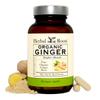 Herbal Roots Ginger Supplement | Organic Ginger Root Capsules | 1,200 mg of Pure Ginger Powder per Serving | 60 Vegan Capsules view 1