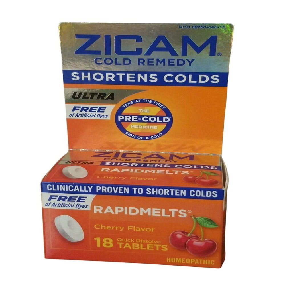 ZICAM Cold Remedy Ultra RAPIDMELTS - Cherry 18CT