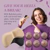 Ballotte Premium Heel Cushion Pad Heel Grips for Women Shoes Back of Feet Pads for Shoes That are Too Big Foot Inserts for Women & Men Arch Support Grips for Better Mobility (Multicolor 3m (12 Pack) view 2
