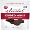 Element Snacks - Dark Chocolate Dipped Minis (Pack of 8) All-Natural Rice, Organic Healthy Snacks for Kids or Adults, Certified Gluten-Free and Kosher view 3